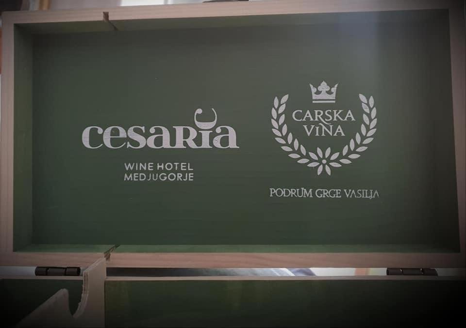 Wine Hotel Cesarica Međugorje Buitenkant foto