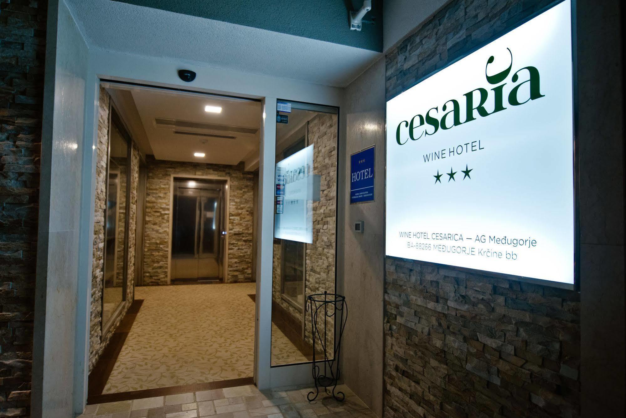 Wine Hotel Cesarica Međugorje Buitenkant foto