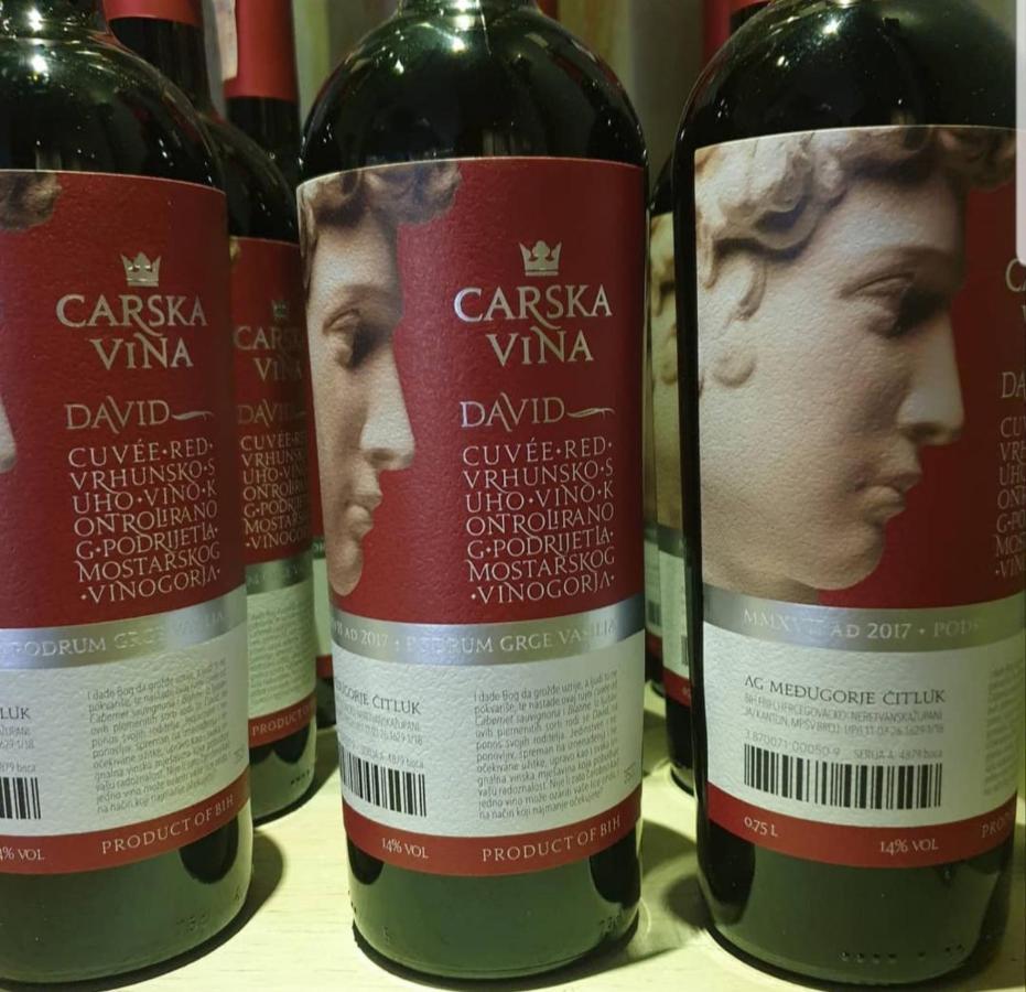 Wine Hotel Cesarica Međugorje Buitenkant foto